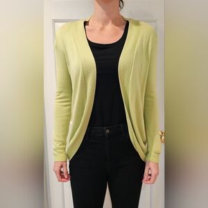 Chico's Sweater In Lime Geen. Size Chico's one.  8 /M